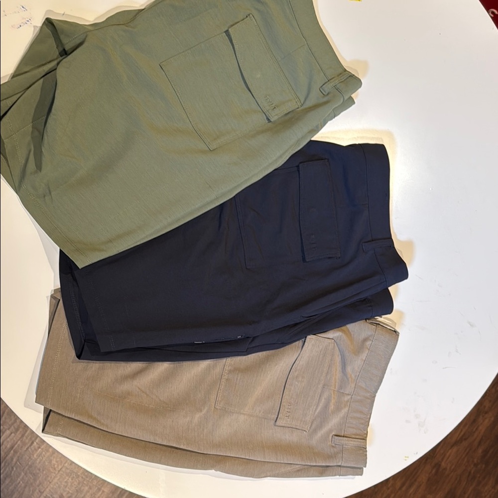 BYLT Basics Men's Cargo Pants - Olive, Black, Tan
